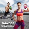 Yes4All Kettlebells Weights Cast Iron Rubber Base For Home Gym