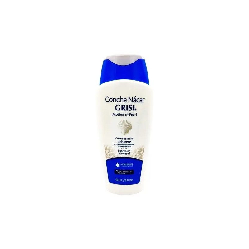 Crema Corporal Líquida Grisi Concha Nácar 400ml