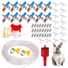 Rabbit Nipple Drinker Kit Automatic Rabbit Watering System Kit Include