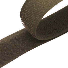 25 m Velcro Tape for Sewing 20 mm Velcro & Hook Tape 50 Colours Velcro Size: 20 mm, Webbing Strap: 564 Olive Green