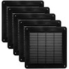 Vent Systems 10" x 10" Inch Black Plastic Vent Cover