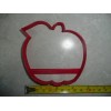 AJT APPLE WITH LEAF OUTLINE ORCHARD PICKING TREE FRUIT FOOD