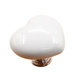 White Love Heart Shaped Toilet Tank Button, Colorful Love Toilet Button, Toilet Push Button Flush Replacement, Toilet Replacement Parts，Portable Accessory Handle Toilet Press Tool Bathroom Fixtures