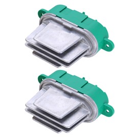 2 x 7701207453 Blower Motor Blower Controller Heating Fan Resistor Compatible with Ren*au*lt Esp*ace IV 2002 Fan Motor Heating Resistance Climate Control Device 7701207453