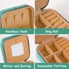 FUNARTY Travel Jewelry Case Jewelry Box Organizer, Gifts for Women