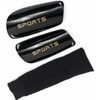Espinilleras de fútbol con mangas deslizantes unitalla – Negro JISHOP