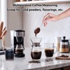 Flezoo 4Pcs Coffee Scoop Spoon - 1 Tablespoon 15ML Stainless