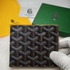 Export Mini Goyard Style Folding Wallet & Coin Purse with Business Print 11*9*9CM/Orange 10ea