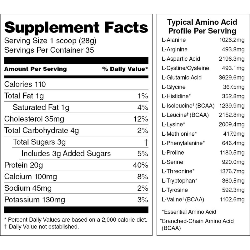 swiig Premium Daily Whey Matrix, Vanilla 2.2lb – 20g Protein