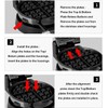 Health and Home 360 Rotating Belgian Multifunction Nonstick Baking Waffle