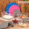 dokaworld Set of 6 Stackable Space-Saving Nesting Glass Bowls with