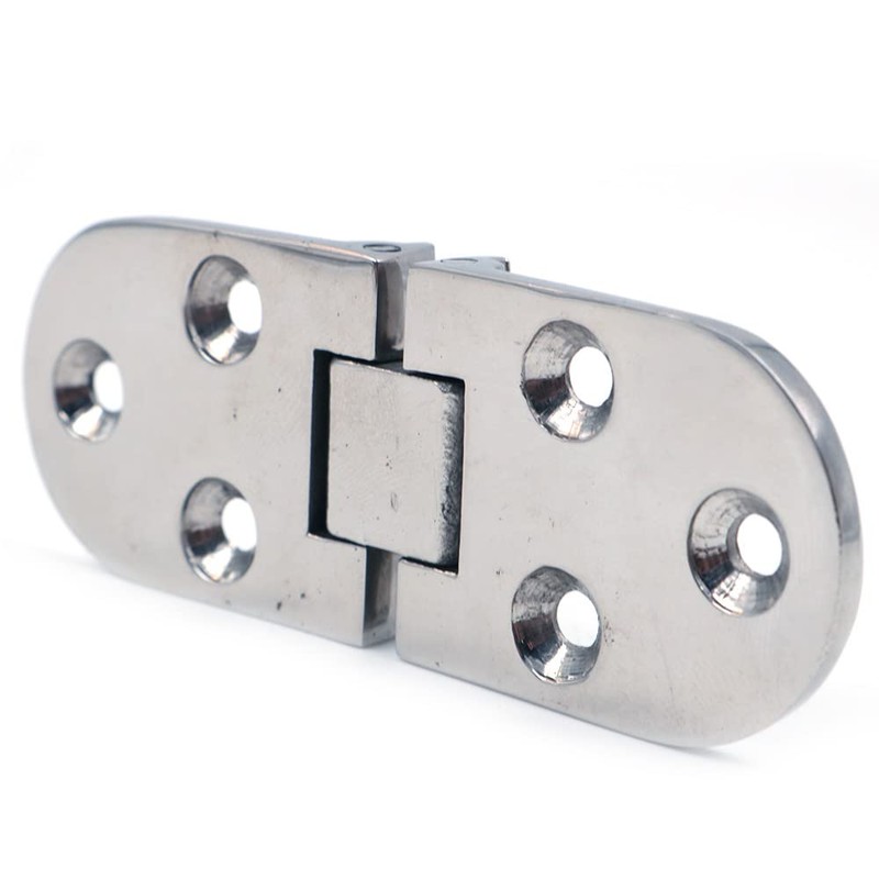 2X ZONADAH 316 Marine Stainless Steel Casting Hinges,80mmX30mm, Door Hinges
