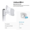 LiteBeam Antenna 802.11ac LBE-5AC-Gen2-US 2X2MIMO airMAX Gen2 5GHz 23dBi 450+