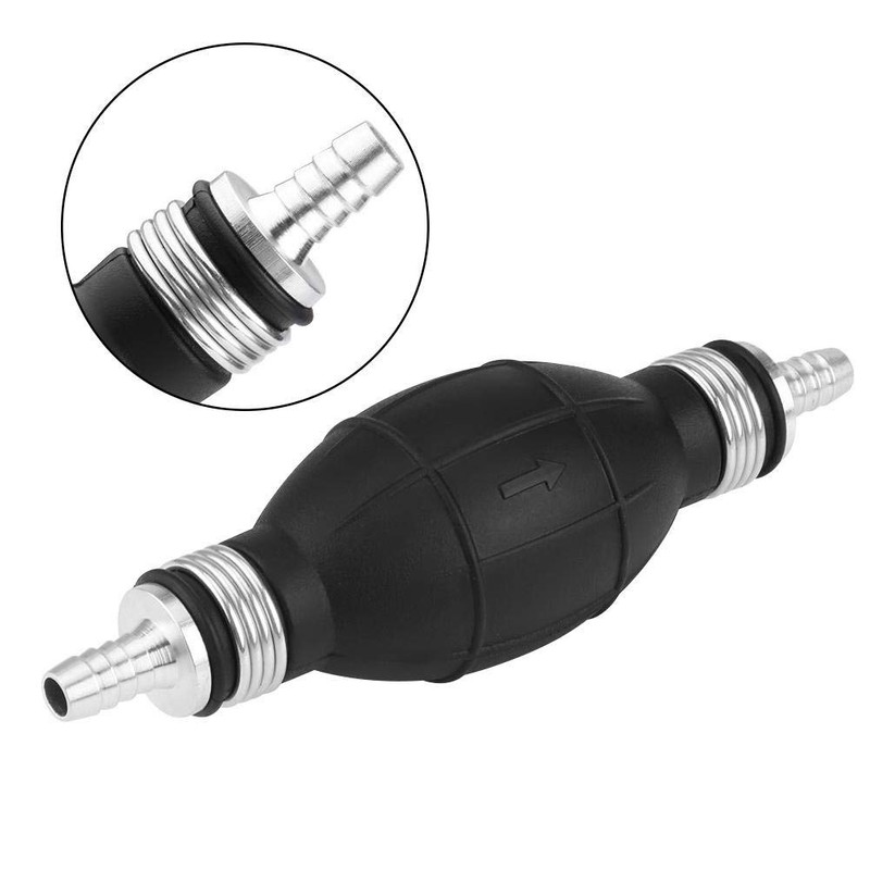 Fuel Line Pump, Rubber Fuel Transfer Vacuum Fueling Line Hand