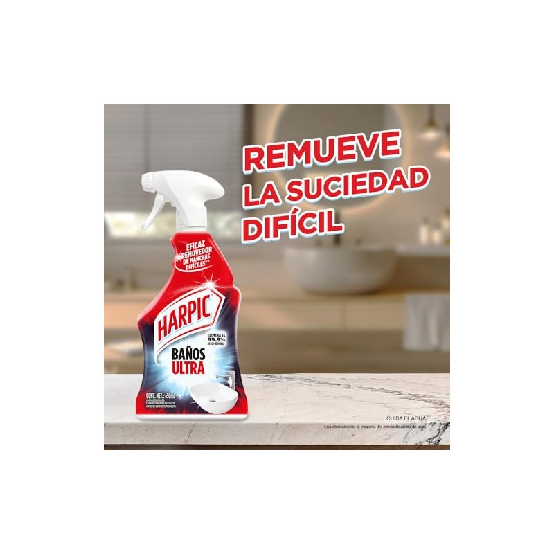 Harpic® Limpiador Líquido Baños Ultra 650 ml