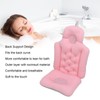 Bathtub Cushion Soft Breathable Folding Headrest Back Support Bath Pillow
