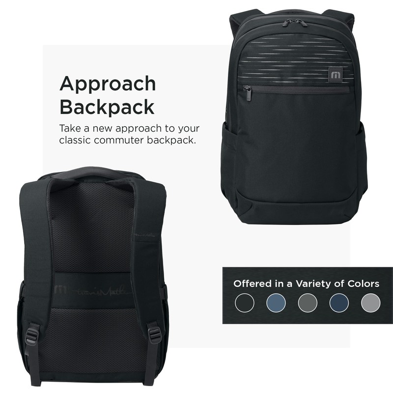 TravisMathew Approach Backpack TMB100, Black