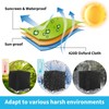 330 Gallon IBC Tote Cover Barlic 420D With Zipper for