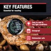 CDN Termómetro de carne a prueba de horno Esfera brillante