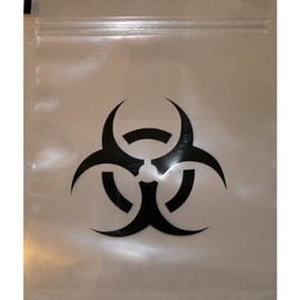 Interweb Entertainment 5 Smell Resistant Zipseal Bags 15 x 16 cm internal size - Smelly Proof