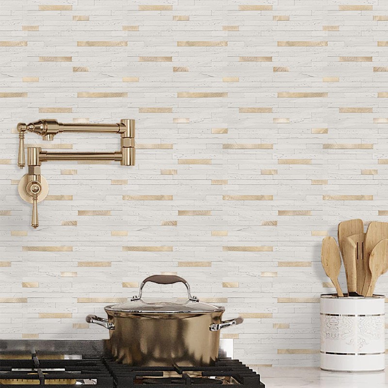 STICKGOO 20 Sheets Peel and Stick Backsplash Tile, Stick on