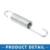 A ABSOPRO Motorcycle Side Mount Stand Spring for GS125 Silver