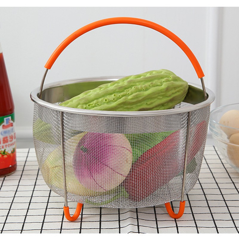 304 Stainless Steel Steam Net Basket Pressure Pot Steam Basket