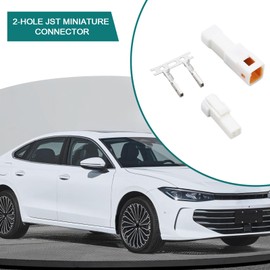 EMSea 10 Sets 2 Pin JST Connector Socket Plug Male Female Mini Waterproof Housing 02T/02R-JWPF for Automobile Wiring Harness Plug