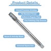 uxcell Straight Flute Thread Tap, NPT 1/8-27 Screw Threading Tapping