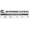 SÜA - Aluminum E4043 Stick Electrode Rod 5/32" x 14"