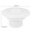 G2in Male Thread Plastic Swimming Pool Drainer Floor Drain Outlet