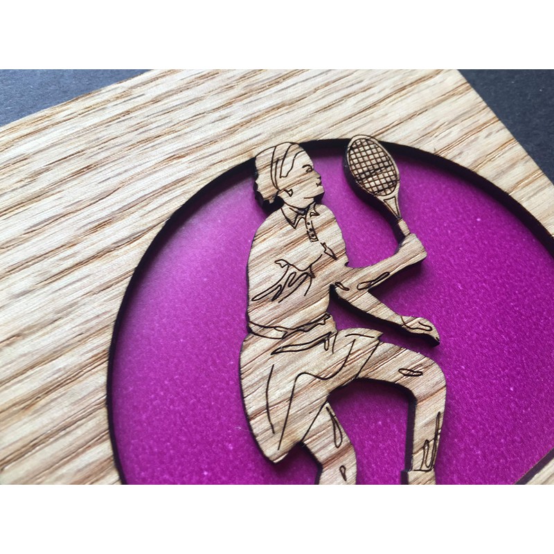 Tennis Picture Frame - 5x7 Frame Holds 3x4 Photo