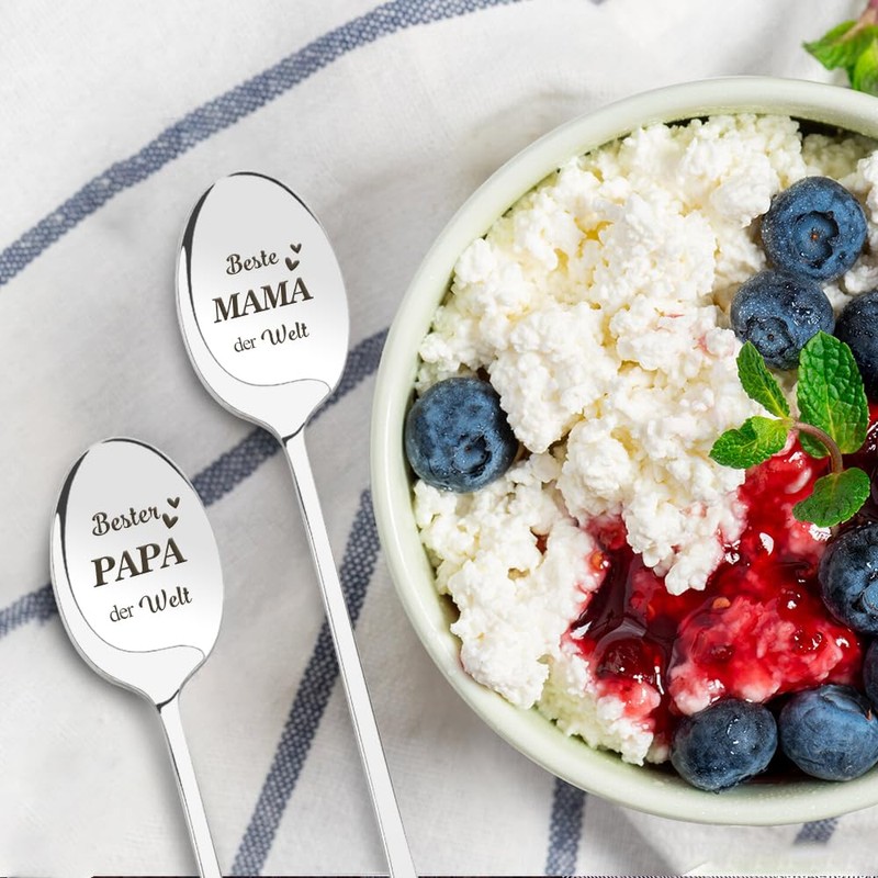 Spoon with Engraving Gift for Parents, Gift Ideas Parents, Mum