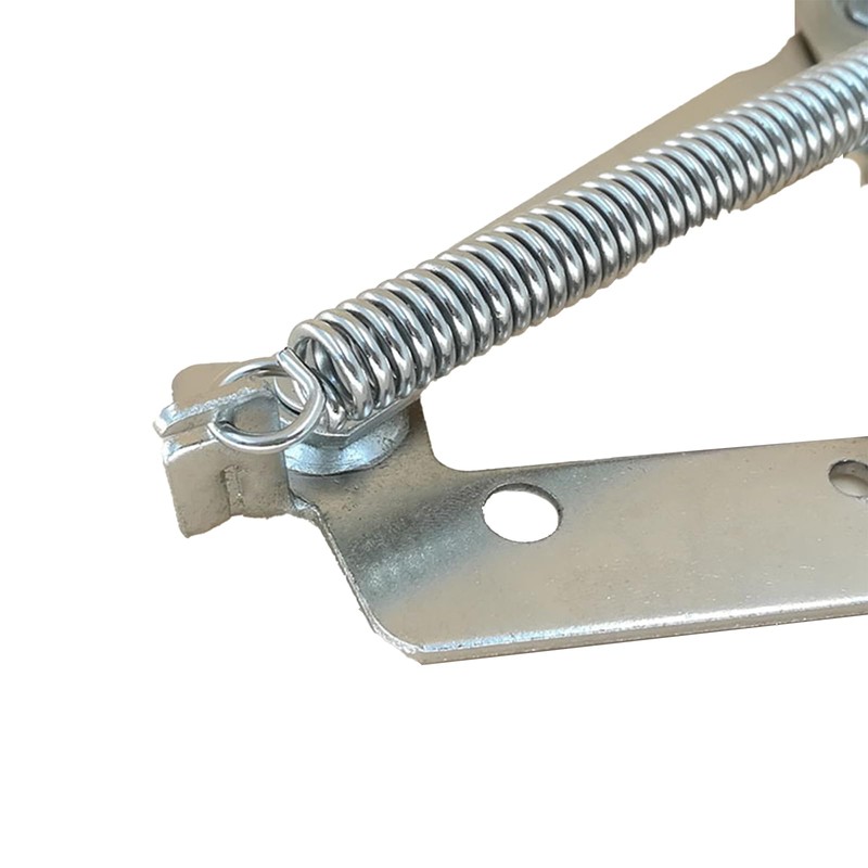 Eruceky Pack of 2 Steel Spring Hinge, Flap Fitting, Stainless