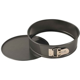 WINCO Springform Pan with Detachable Bottom, 9-Inch, Aluminized Steel,Black