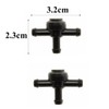 2 Pce Windshield Washer Washer T Connector Valve Car Accessories