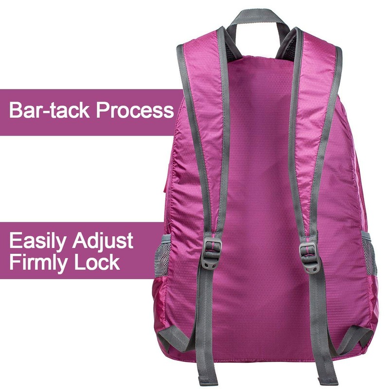 G4Free 20L Small Foldable Ultralight Waterproof Backpack for Camping Hiking