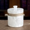 Innovative Resin Cotton Swab Toothpick Box Holder Jewelry Storage Container