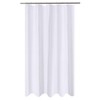 N&Y HOME Extra Long Stall Shower Curtain Liner Fabric 54