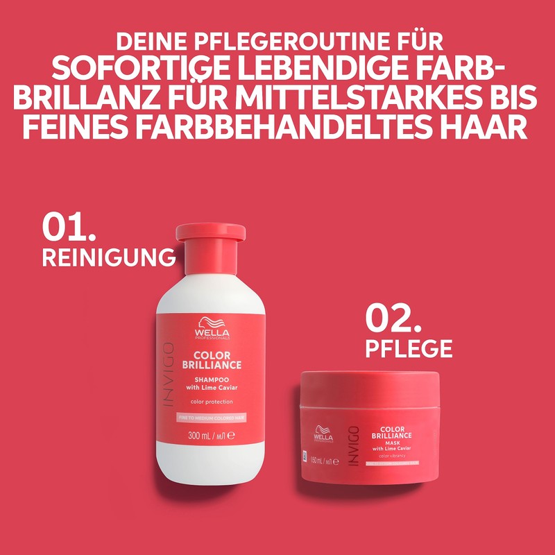 Wella Professionals Invigo Color Brilliance Shampoo Fine - Shine Shampoo