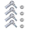 uxcell 4pcs CS8 M5 Angle Ball Joint, M5x0.8 Right Hand
