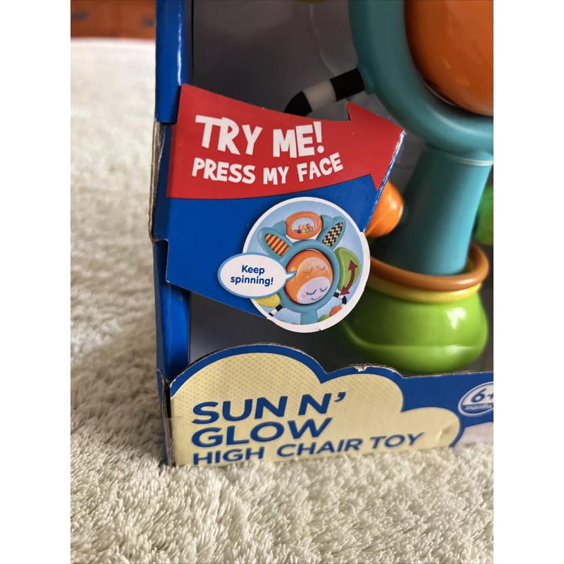 Hap-p-Kid NEW Hap-P-Kid Sun N’ Glow High Chaie Toy Spin
