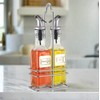 CUISINOX Cruet Oil and Vinegar Bottles Set with Dripless Spouts