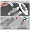 WUERKIYA Drain Plug with Strainer - Easy to Install Sink