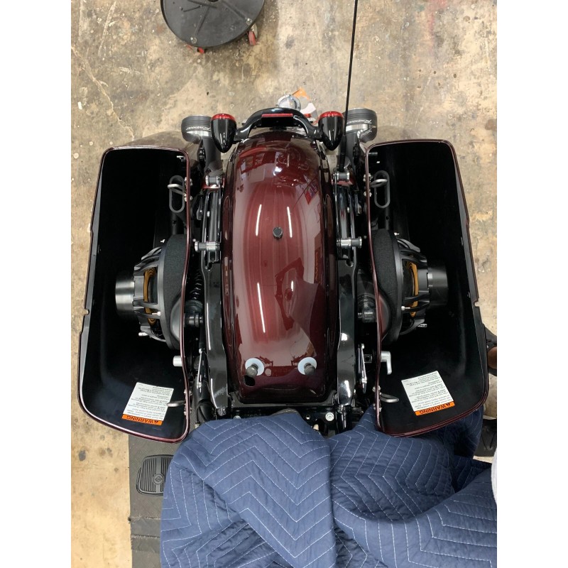 SPL Bagger Audio 10" Harley Saddlebag MID-MOUNT Speaker Ring Adapters