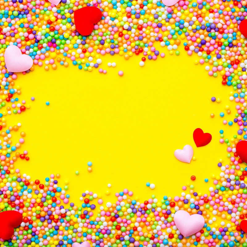 QUARKZMAN Foam Beads Foam Balls 7-9 mm for Wedding and