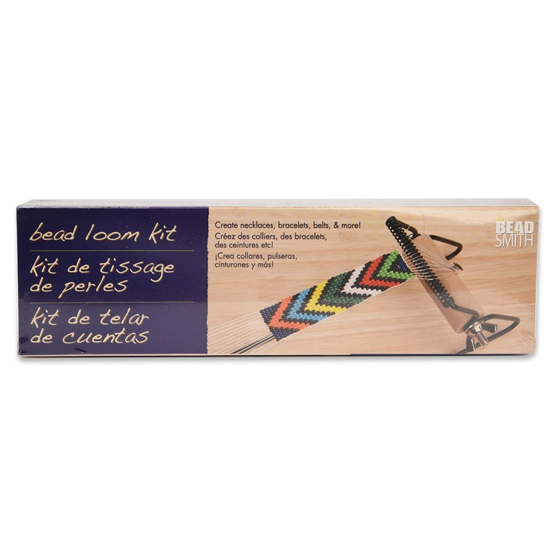 The Beadsmith Metal Bead Loom Kit, Includes Loom (12.5" x