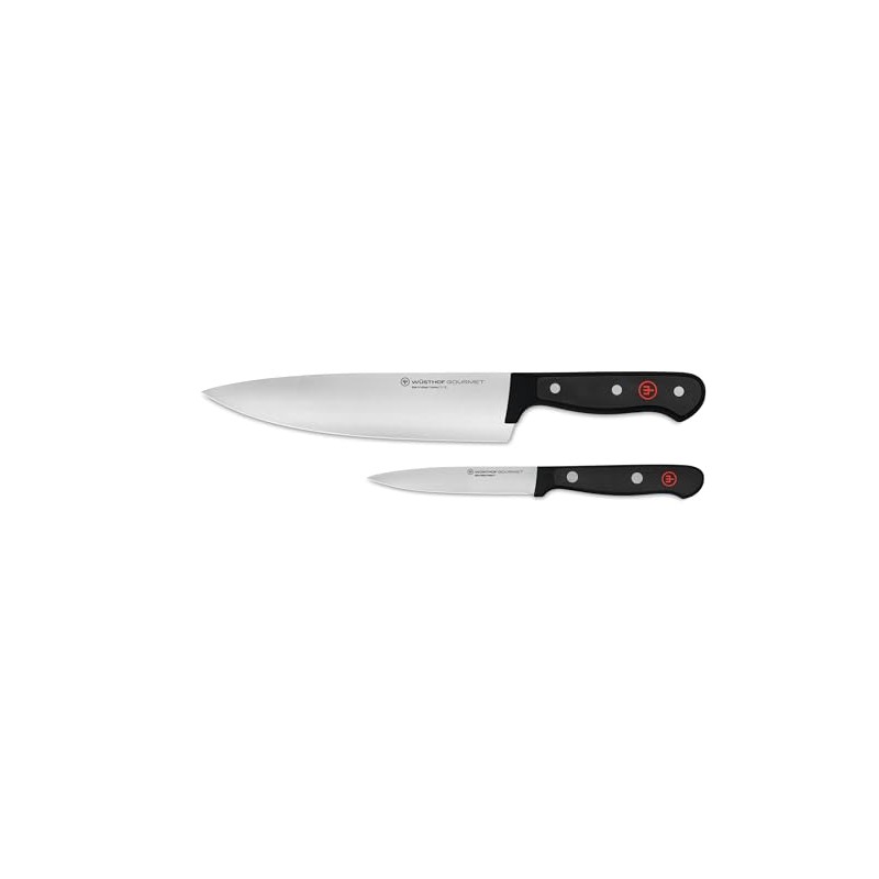 WÜSTHOF Gourmet - Juego de cuchillos de chef de 2