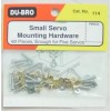 DuBro RC Remote Control Airplane Servo Mounting Hardware DUB114 114