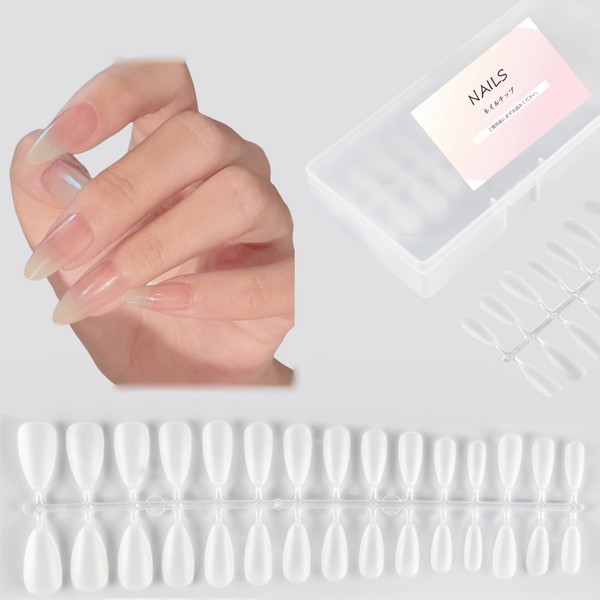 Nail Tip, Ultra Thin, Natural Fit, Clear [Set of 300],